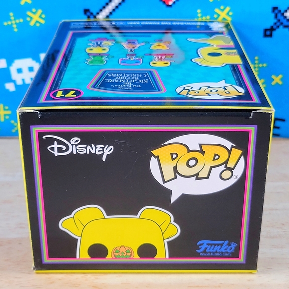 Funko PoP The Nightmare Before Christmas Zero #71 Halloween Vinyl Blacklight - Picture 9 of 12